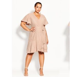 City Chic Lace Dress, 16